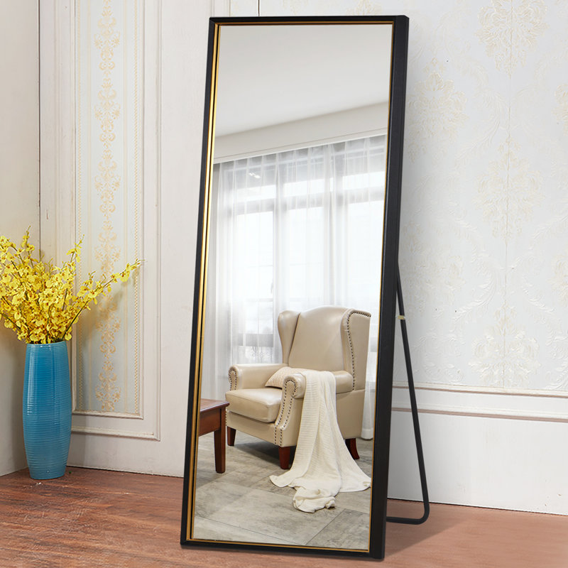 Red Barrel Studio® Jateen Modern and Contemporary Beveled Full Length Mirror & Reviews